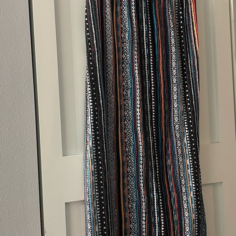 Striped Multicolor Pencil Skirt